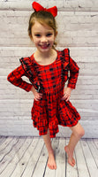 Penelope Plaid Dress