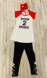 Born To Shine Oversized Tee