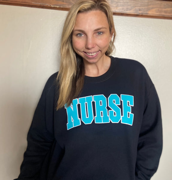 Blue Nurse sweatshirt