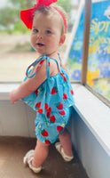 Sweeter Than Strawberries Romper