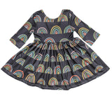 Retro Rainbow Dress