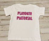 Playdate Material Tee