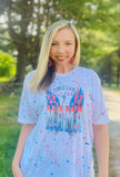 American Mama- Splatter Paint