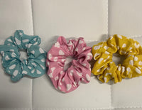 Polka Dot Scrunchie