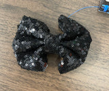 Fancy sequin hair bow