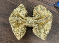 Fancy sequin hair bow