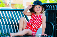 Striped Romper