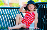 Striped Romper