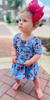 Patriotic Picnic Twirl Dress