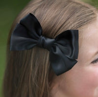 Satin Hair Bow