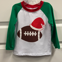 Football Christmas Raglan